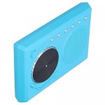 Music DJ Box Music Box Resin Musical Supplies Portable Musical Instrument for Music Listening for Kids(blue)