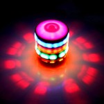 Paradisaea LED Light Up Flashing Spinning Tops Spinning Activity Toy for Toddlers Learn Curiosity & Fine Motor Skills