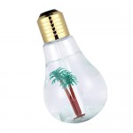 simhoa LED Bulb Air Humidifier Essential Oil Humidifier for Car SPA Room Hotel - Golden 158x88x88mm