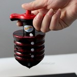 YIJU 3Pcs Luminous Spinning Top Light Up Flashing Music Sound Tops Outdoor Toy