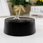 Ymiko Spinning Top Electronic Perpetual Motion Gyro Wonderful Spinning Top Spins for Hours Fascinating Magnetic Toy Home Ornament