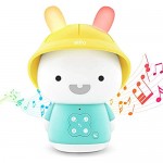 Alilo Smart Learning Robot Bunny Toy Rabbit Montessori Education Toy with New Deluxe Bluetooth and Lights Model Bedtime Storytelling Gift Present for 8-48 Months Baby Kids Infants Toddlers