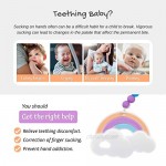 Baby Teething Toys for 3-6 6-12 Months Babies Silicone Teethers with Relief Beads Binky Holder and Pacifier Clips Rainbow Color Design for Boys and Girls
