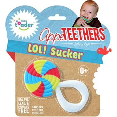 Little Toader Teething Toys  LOL Sucker  1 ea