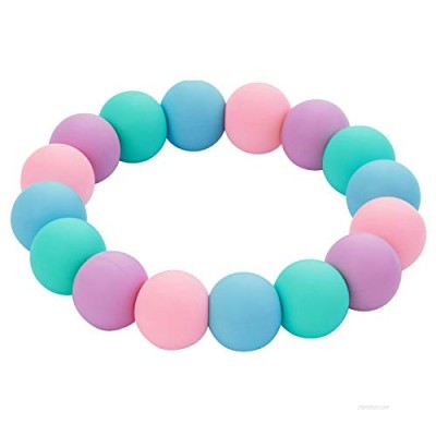 Sensory Chewable Bracelet for Baby Kids Boys and Girls  Silicone Chewy Beads Jewelry for Autistic Chewers  ADHD  Baby Nursing or Special Needs