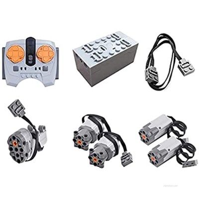 BANDRA Technic Power Functions Set Motor Set and Remote Control Compatible with Lego