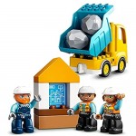 LEGO 10932 DUPLO Town  Wrecking Ball Demolition Construction Set with Toy Truck  Crane and Bulldozer  Toys for 2+ Toddlers
