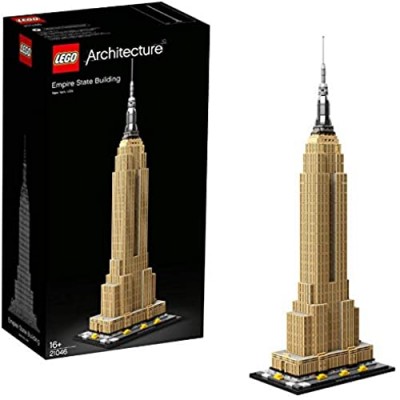 LEGO 21046 Architecture Empire State Building New York Landmark Collectible Model Building Set