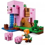 LEGO 21170 Minecraft The Pig House Building Set with Alex and Creeper Figure