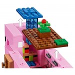 LEGO 21170 Minecraft The Pig House Building Set with Alex and Creeper Figure