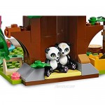 LEGO 41422 Friends Panda Jungle Tree House Playground Set with Olivia & Animals Figures  Jungle Rescue Series