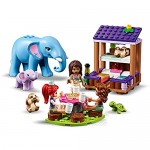 LEGO 41424 Friends Jungle Rescue Base Set with Treehouse Animals Vet Clinic