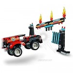LEGO 42106 Technic Stunt Show Truck & Bike Toys Set  2in1 Model with Pull-Back Motor and Trailer
