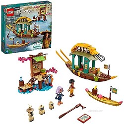 LEGO 43185 Disney Princess Boun’s Boat Toy with 2 Minidolls from Disney’s Raya and the Last Dragon Movie