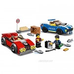 LEGO 60242 City  Police Highway Arrest with 2 Car Toys  Adventure Chase Building Set for Kids 5+ Year Old