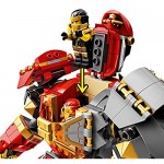 LEGO 71720 NINJAGO Fire Stone Mech Toy  Ninja Action Figure