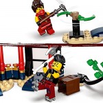LEGO 71735 NINJAGO Legacy Tournament of Elements Temple Building Set with Battle Arena and Collectible Gold Ninja Lloyd Figure