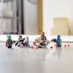 LEGO 75267 Star Wars Mandalorian Battle Pack Set with 4 Minifigures  Speeder Bike and Mini-fort