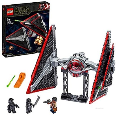 LEGO 75272 Star Wars Sith TIE Fighter Building Set  The Rise of Skywalker Movie Series