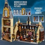 LEGO 75954 Harry Potter Hogwarts Great Hall Castle Toy  Gift Idea for Wizarding World Fan  Building Set for Kids