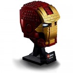 LEGO 76165 Super Heroes Marvel Iron Man Helmet Display Building Set  Collectible Gift Model for Adults