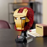 LEGO 76165 Super Heroes Marvel Iron Man Helmet Display Building Set  Collectible Gift Model for Adults