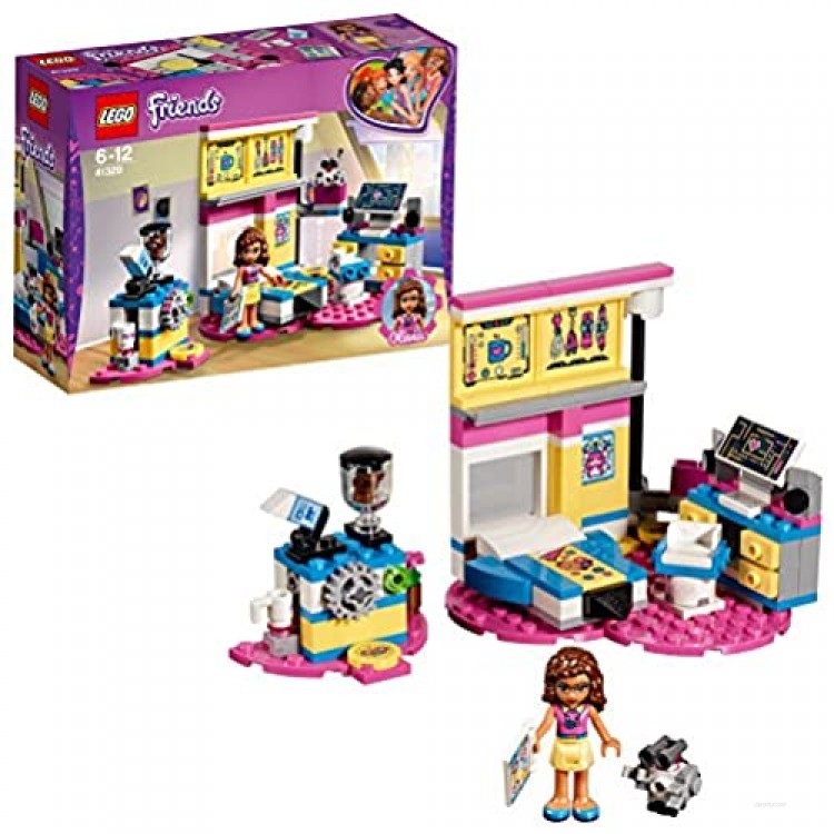 LEGO UK 41329 Olivia's Deluxe Bedroom Building Block