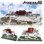 10000Pcs World Famous Building Blocks Bricks Set Mini Construction Toy Set for Children And Adults (Potala Palace)