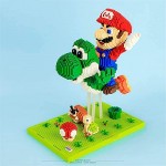 Flying Mario Mini Block Nano Bricks Toys Yoshi Figure Model Series Building Blocks Educational Toy Kids Gifts (3300Pcs)