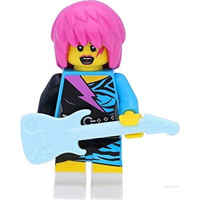 LEGO 8831 mini figure rocker girl from the collectible series 7