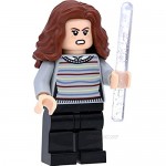 LEGO Harry Potter Minifigure: Hermione Granger in Striped Jumper with Wand