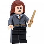 LEGO Mini figures Harry Potter and Hermione Granger in Gryffindor cardigan as an adult