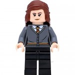 LEGO Mini figures Harry Potter and Hermione Granger in Gryffindor cardigan as an adult