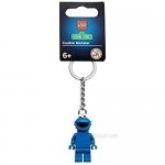LEGO Sesame Street Cookie Monster Minifigure Keyring 854146