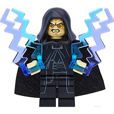 LEGO Star Wars Emperor Palpatine Mini Figure Darth Sidious (2015) with Power Flashes and Lightsaber