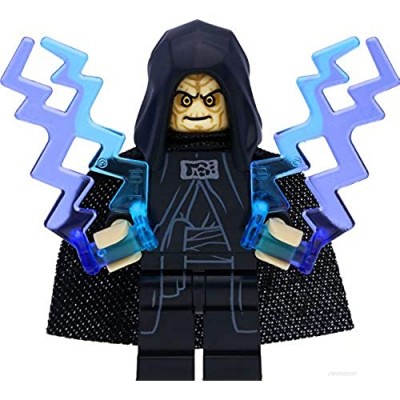 LEGO Star Wars Emperor Palpatine Mini Figure Darth Sidious (2020) with Power Flashes and Lightsaber