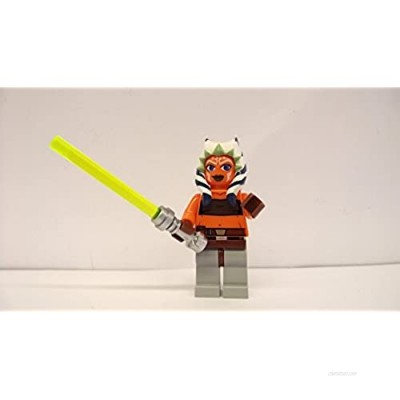 LEGO Star Wars Mini Action Figure - Clone Wars - Ahsoka with Light Saber Handle in Flat Silver