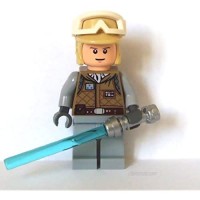 Lego Star Wars Mini Figure - Luke Skywalker Hoth with Lightsaber (Approximate by LEGO