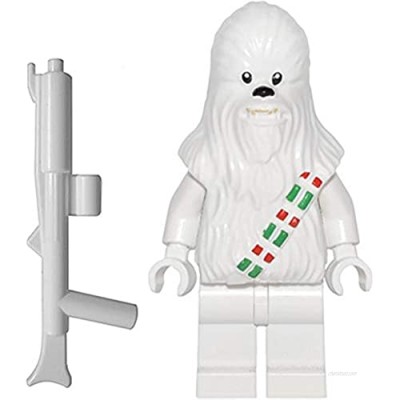 LEGO Star Wars Mini Figure Snow Chewbacca with Blaster