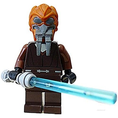 Lego Star Wars Plo Koon Minifig.ures + blue lightsaber