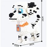 Mini Dog Building Blocks Pet Building Blocks Toy Bricks 3D Brain Teaser Puzzle Educational Toy for Kids (4580Pcs)