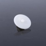 Changor Plastic Reduction gear；12pcs gears Toy Gear Plastic Made Made of Plastic (White)