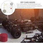 iplusmile 34 PCS Plastic Gears Set Including Shaft Tire Gear Bushing Motor Gear Set for Toy Gear Pulley DIY Model Technology DIY RC Toy Car Robot