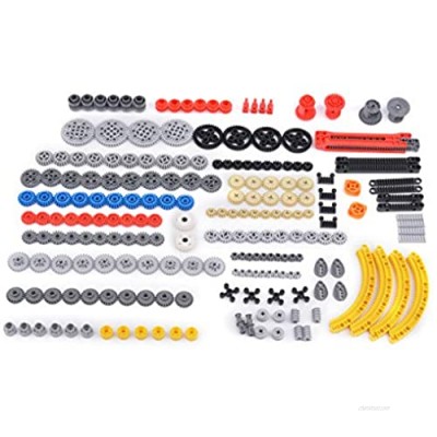 LAKA Technician Gearbox Gear Set Universal DIY Educational Parts Commonly Used Parts Accessories Compatible with Lego