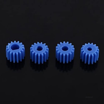 VINGVO Plastic Gear Spindle Gear 2MM/2.3MM/3MM/3.17MM/4MM Spindle for Aircraft Car Model