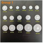 XUANLAN Gears Set 31 Kinds of M0.5 Plastic Teeth Double Layer Gears Reduction Gear Group 1 Deck DIY Toy Car Robot Helicopter Parts Gears DIY Accessories (Color : 2pcs of gears Size : 34102B)