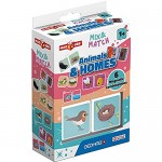 Geomag Magicube Mix and Match Animals and Home - 2 Cubes - Building Set with Magnetic Cubes