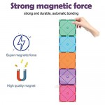 KIDDYCOLOR 105pcs Magnetic Building Set Construction Kit STEM Educational Toys For Children With Strong Magnets