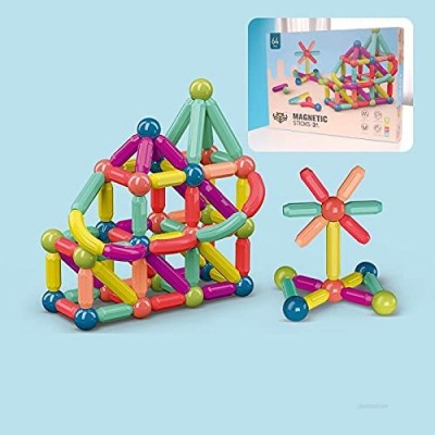 Magnetic Building Block Set Ever-changing Magnetic Stick Children's Assembling Magnetic Building Block Toys Early Education Inserting Magnetic Assembly to Relieve Stress and Brain Training-4